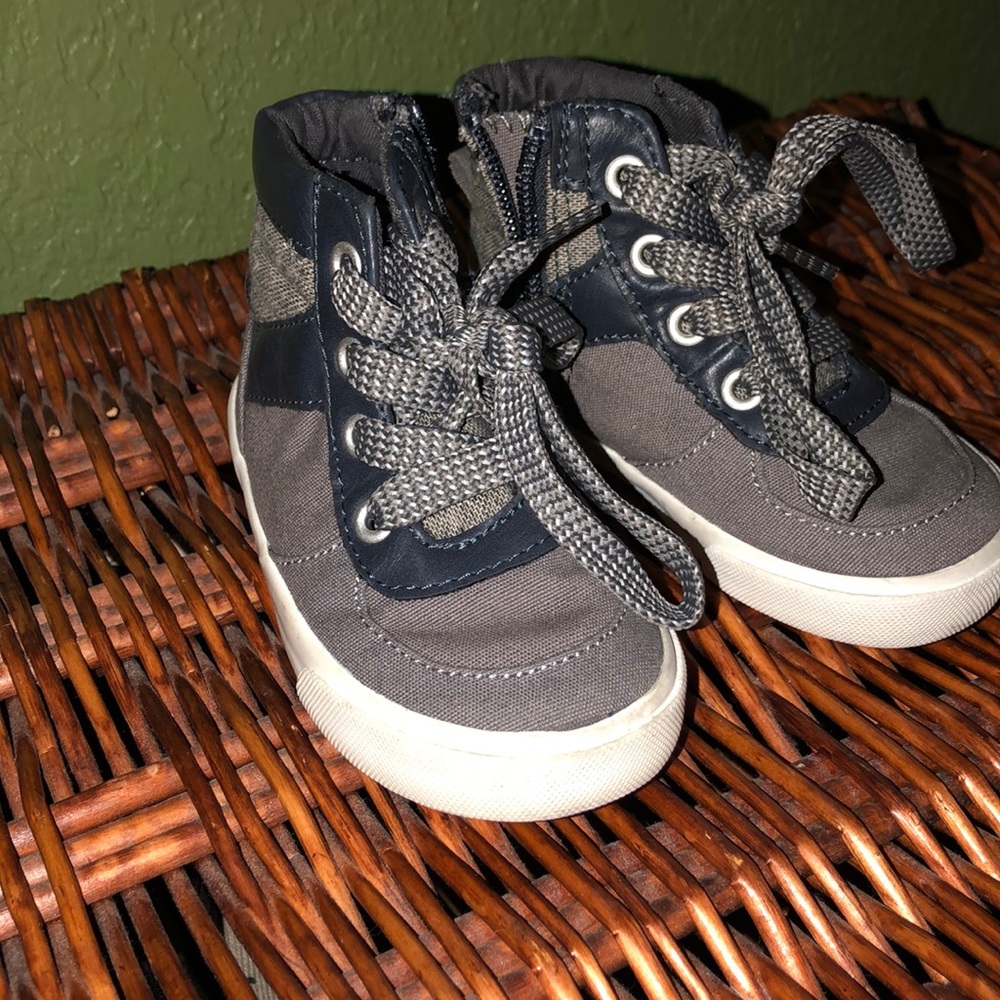 Grey high tops